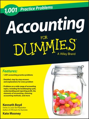 cover image of 1,001 Accounting Practice Problems For Dummies